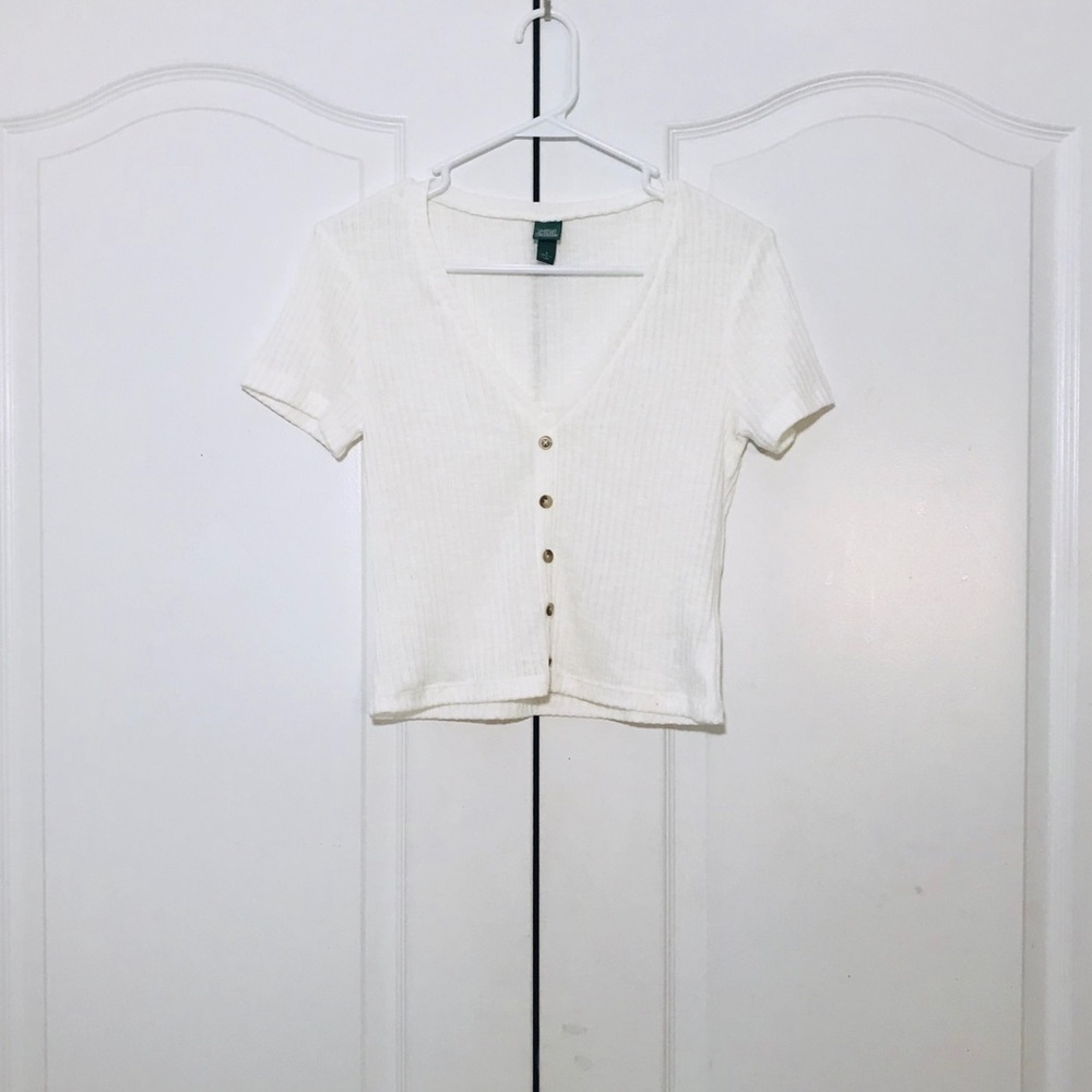 Ribbed Hip Grazer Top